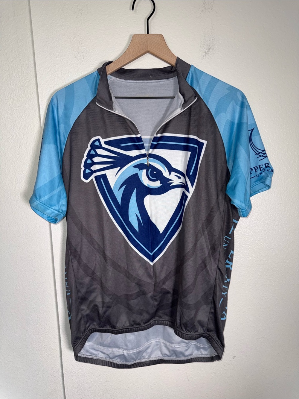 PRIMAL Upper Iowa University athletic full zip biking sportswear jersey XL